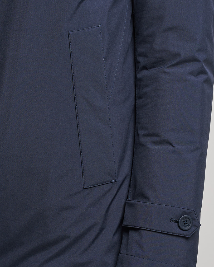 Homme | Manteaux Et Vestes | Herno | Laminar Goretex Nylon Coat Navy