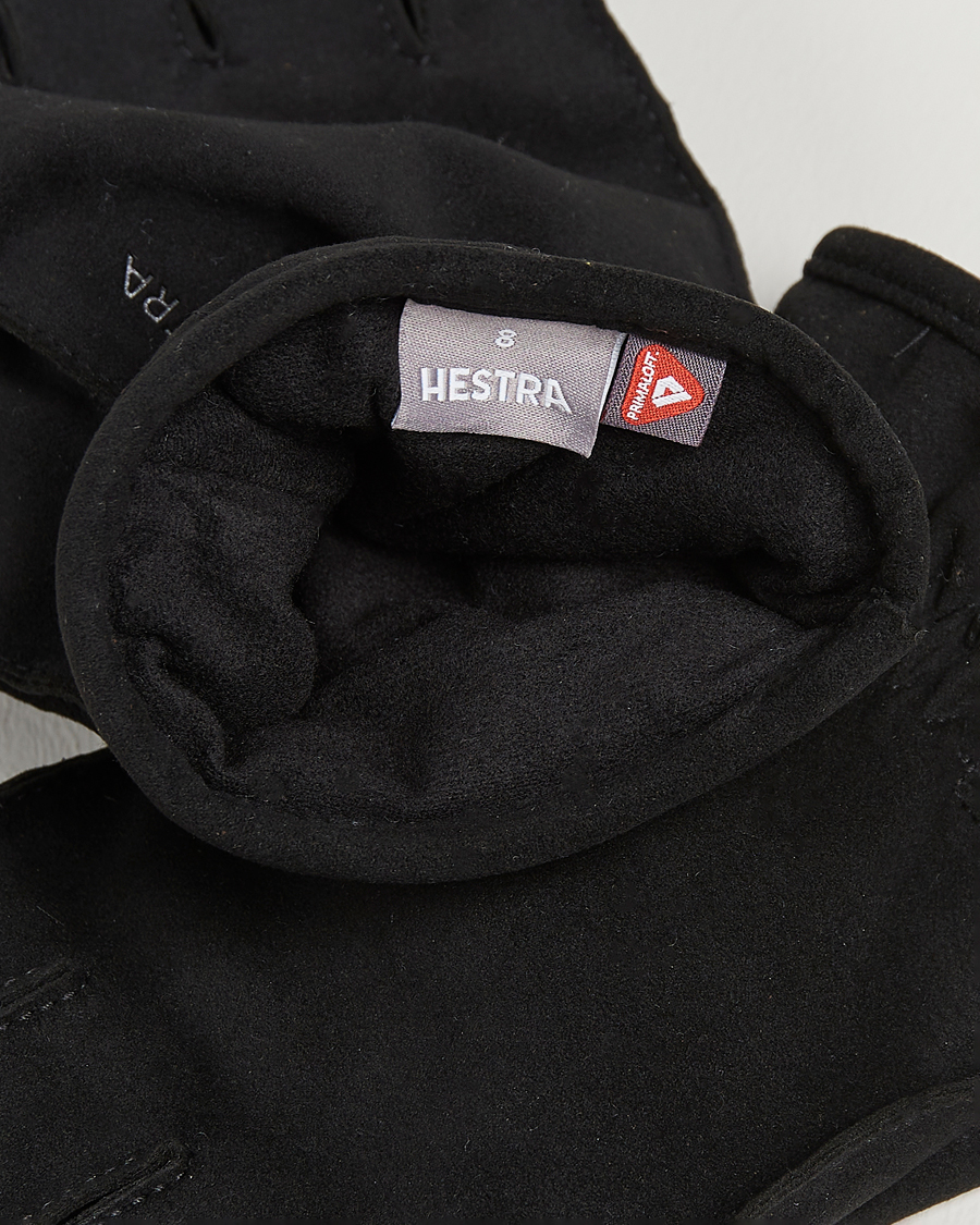 Homme | Hestra Viljar Vegan Nubuck Glove Black | Hestra | Viljar Vegan Nubuck Glove Black