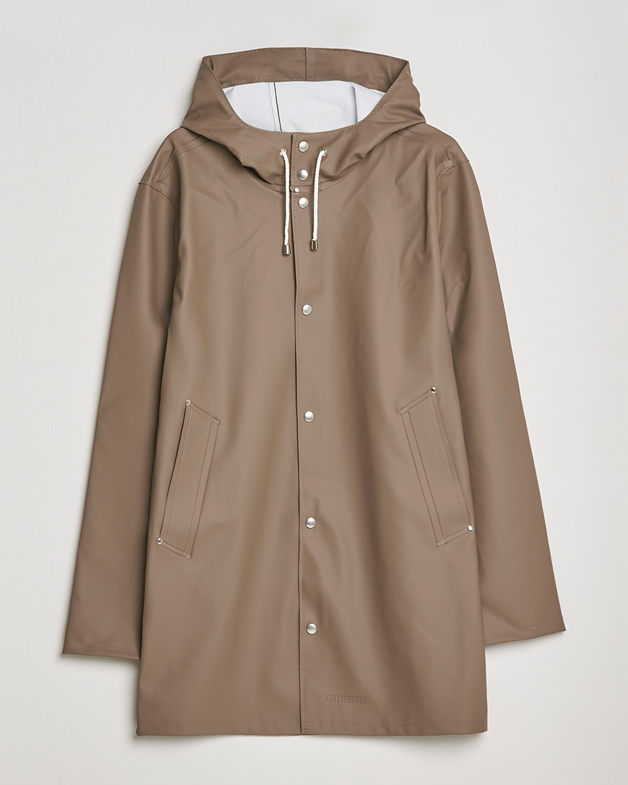 Homme | Manteaux Et Vestes | Stutterheim | Stockholm Raincoat Mole Brown