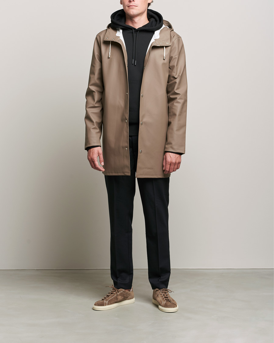 Homme | Manteaux Et Vestes | Stutterheim | Stockholm Raincoat Mole Brown