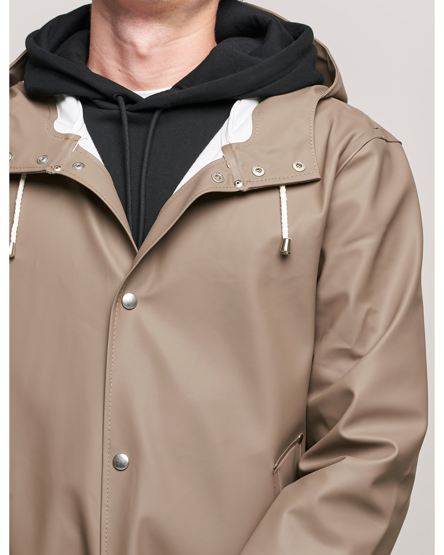 Homme | Manteaux Et Vestes | Stutterheim | Stockholm Raincoat Mole Brown