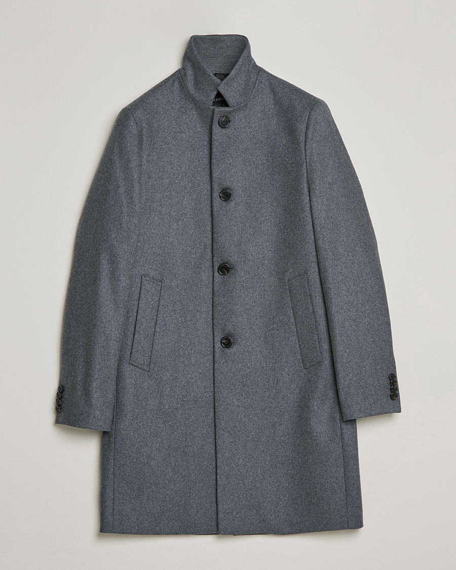 Homme | Manteaux Et Vestes | J.Lindeberg | Holger 2.0 Melton Coat Volcanic Ash