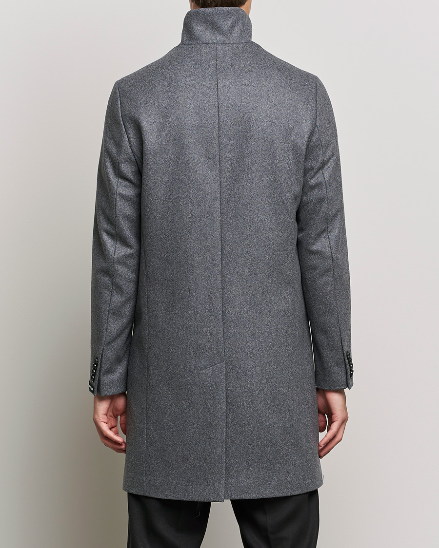 Homme | Manteaux Et Vestes | J.Lindeberg | Holger 2.0 Melton Coat Volcanic Ash