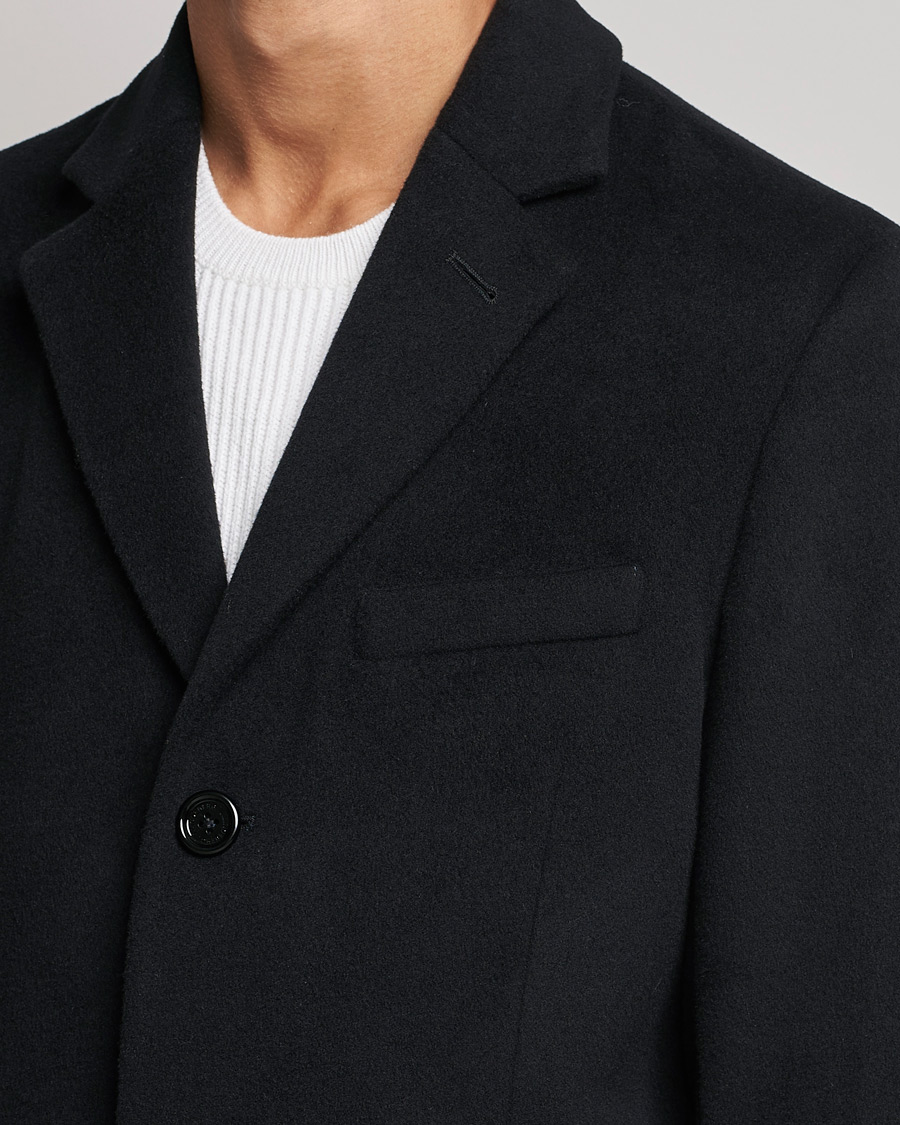 Homme | Manteaux Et Vestes | J.Lindeberg | Burke Wool/Cashmere Coat Black