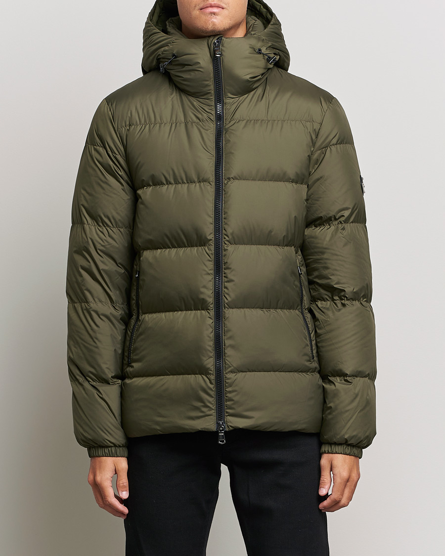 Homme | Manteaux Et Vestes | J.Lindeberg | Barrel Down Jacket Forest Green