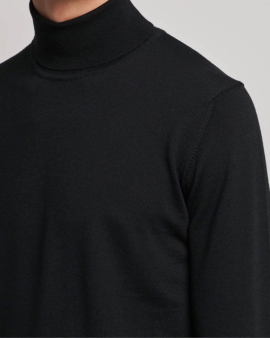 Homme | Pulls Et Tricots | J.Lindeberg | Lyd True Merino Polo Black