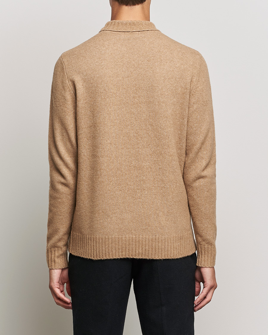 Homme | Pulls Et Tricots | J.Lindeberg | Orian Wool Blend Turtleneck Tiger Brown