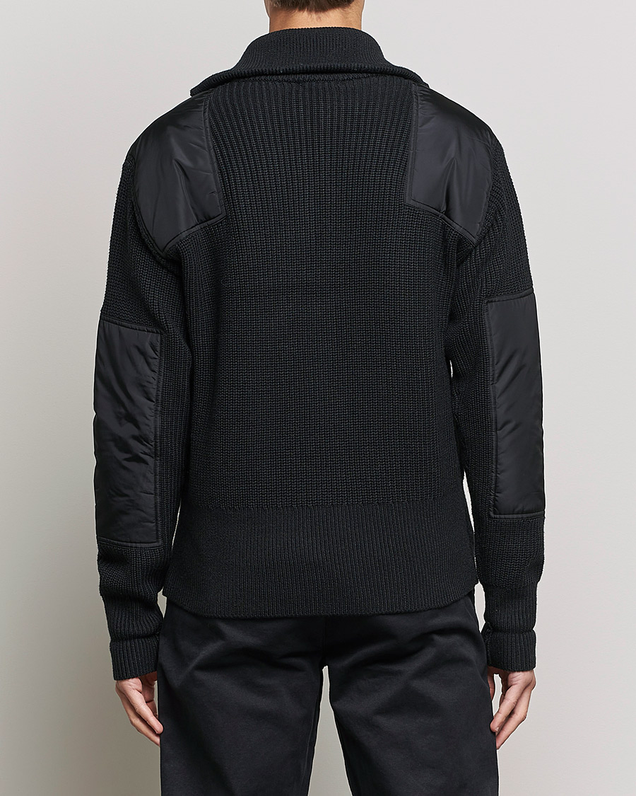 Homme | Pulls Et Tricots | J.Lindeberg | Ethan Chunky Half Zip Black
