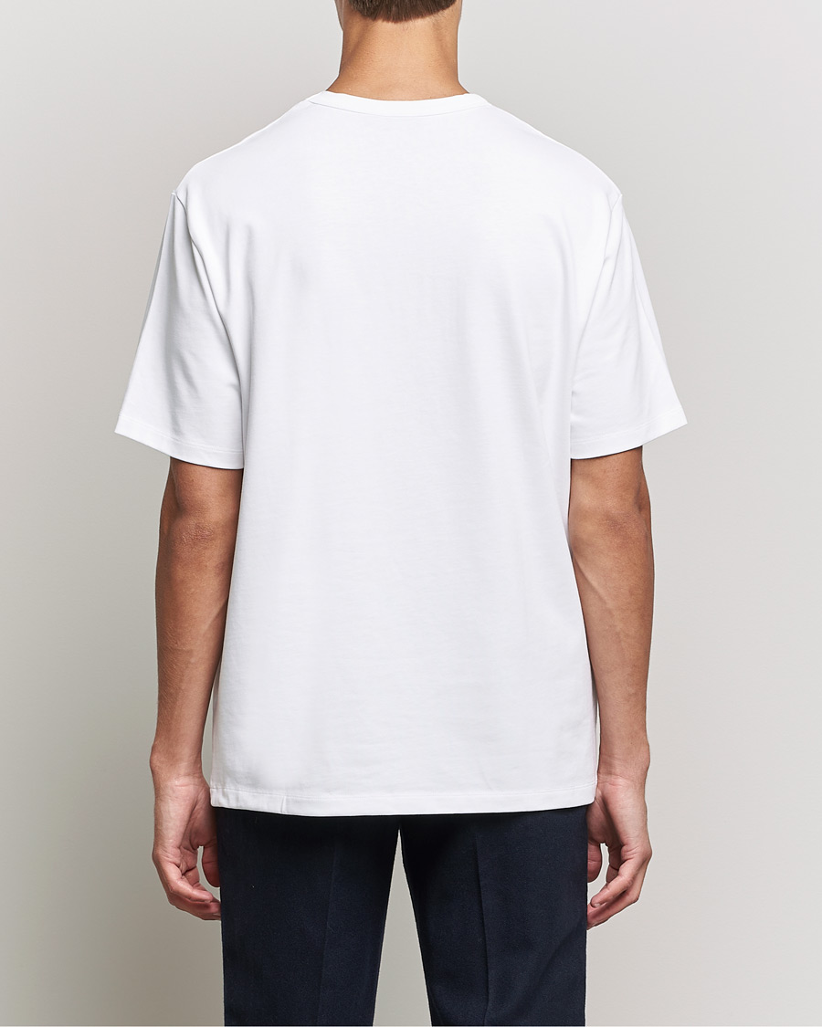 Homme | T-shirts | J.Lindeberg | Camilo Logo T-Shirt White