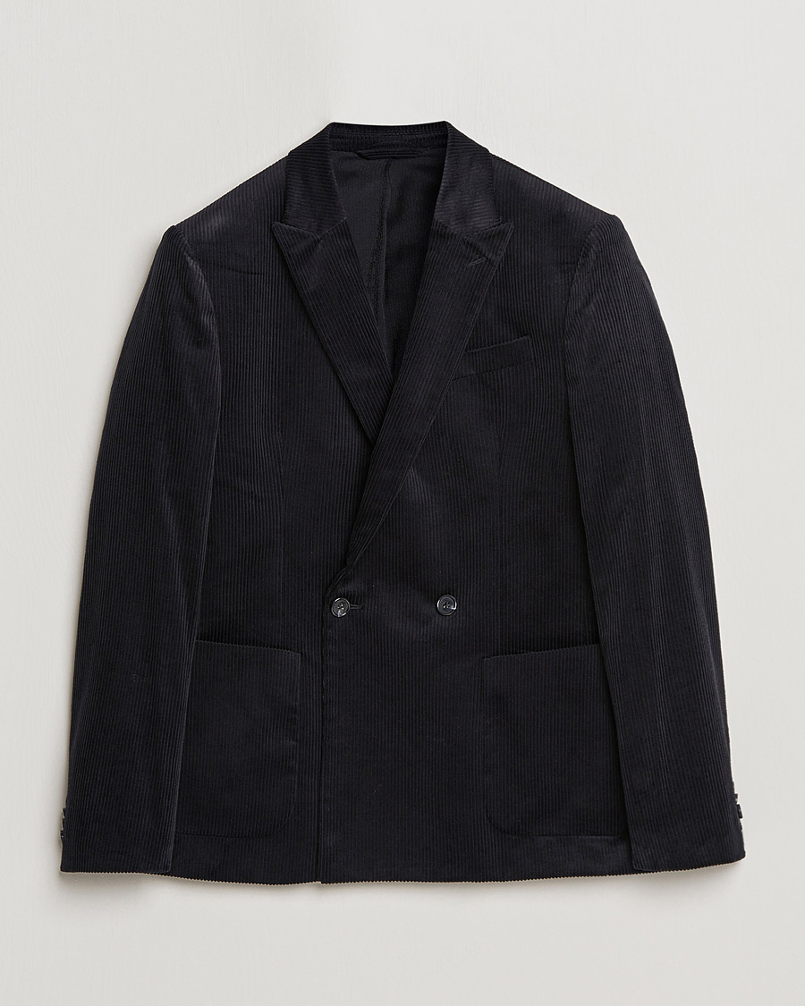 Homme | Blazers | J.Lindeberg | Dries Corduroy Blazer Black