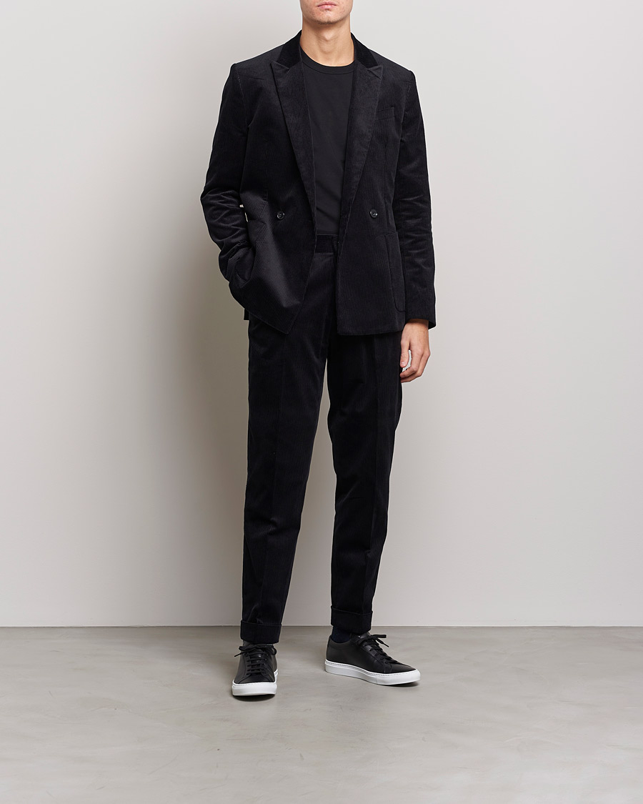 Homme | Blazers | J.Lindeberg | Dries Corduroy Blazer Black