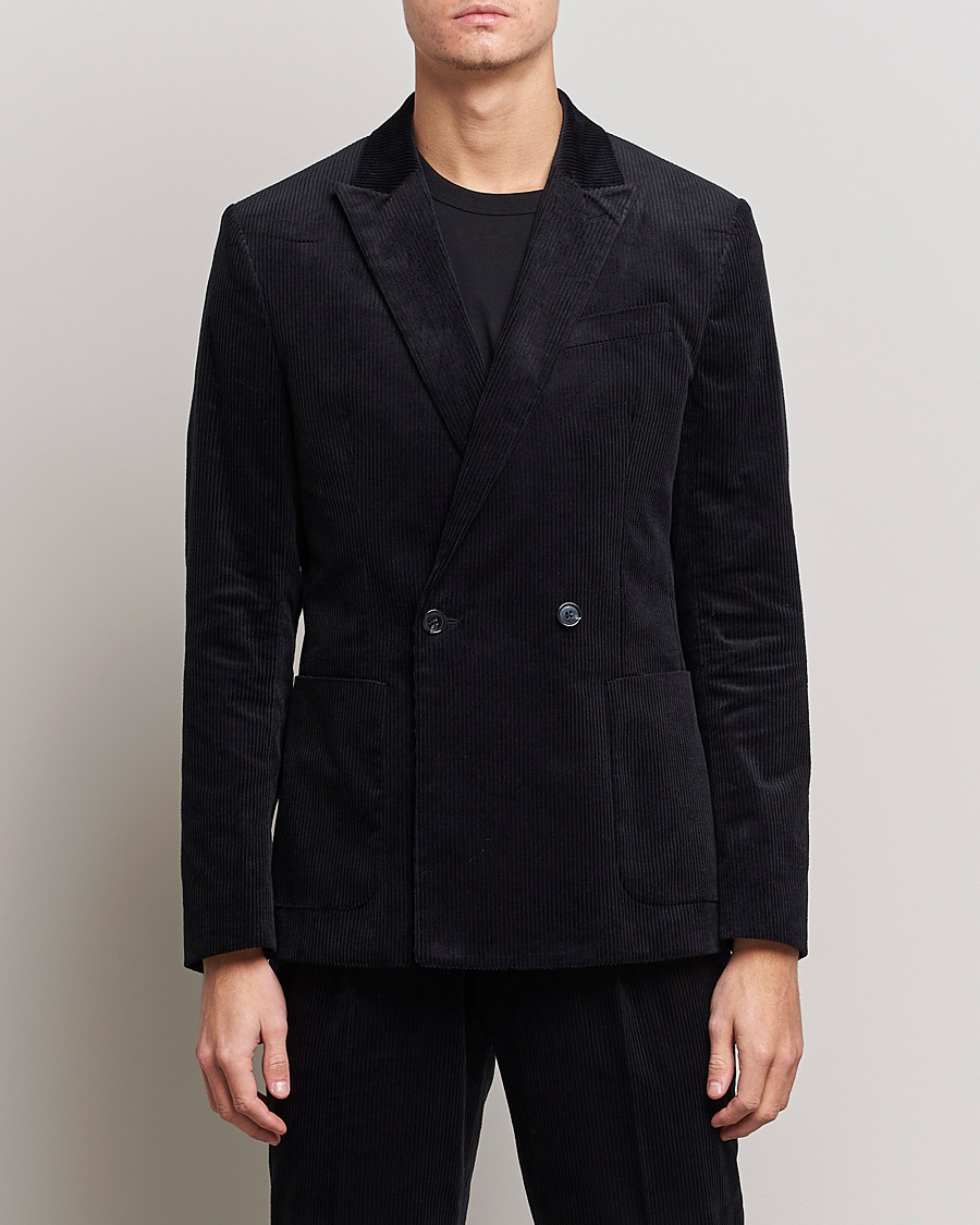 Homme | Blazers | J.Lindeberg | Dries Corduroy Blazer Black