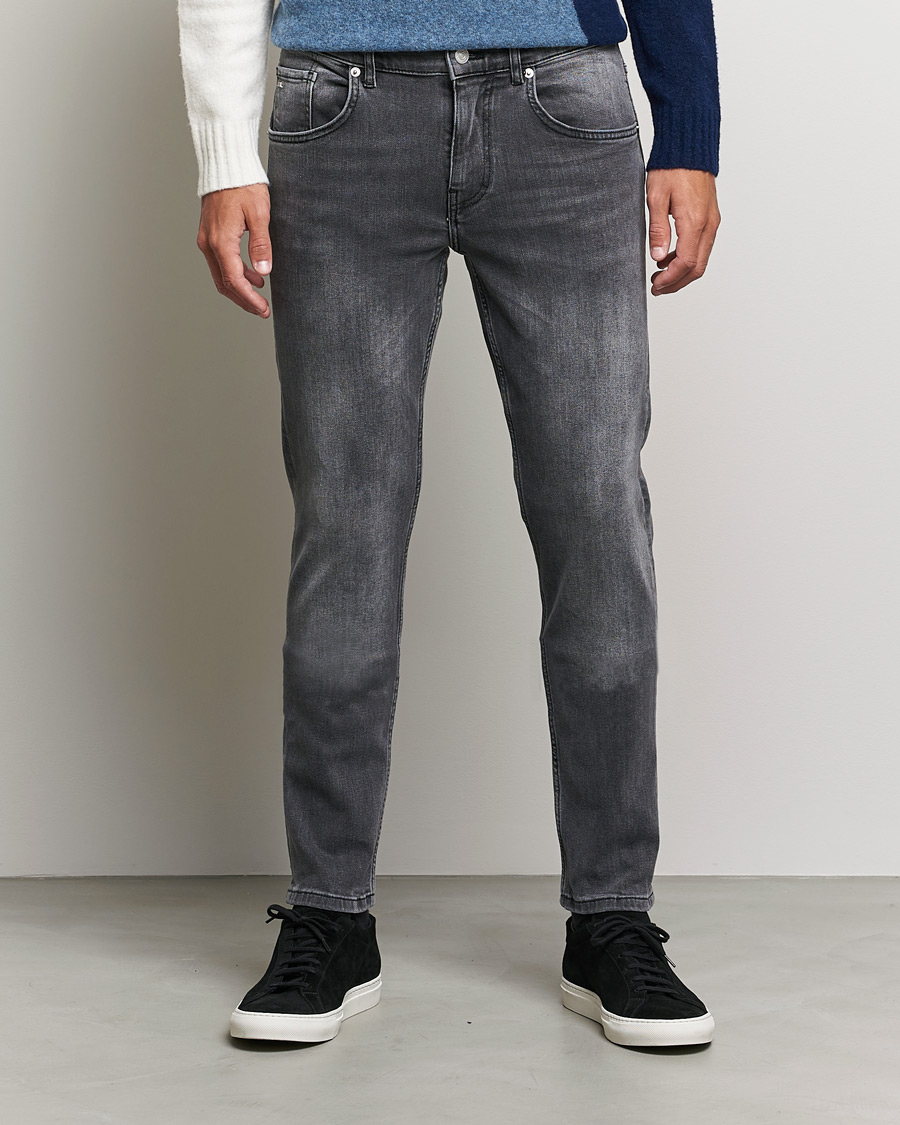 Homme | Jeans | J.Lindeberg | Jay Slate Stretched Washed Jeans Grantie