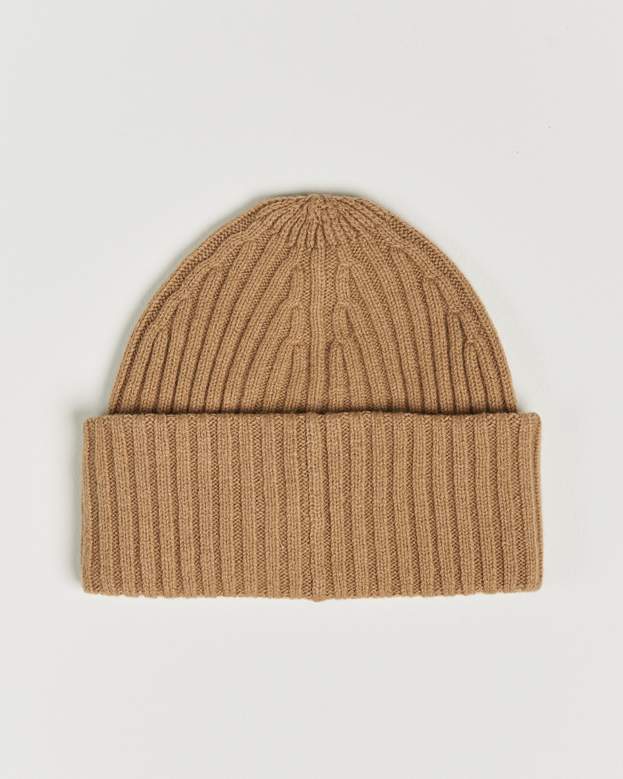 Homme | J.Lindeberg Jive Wool Beanie Tiger Brown | J.Lindeberg | Jive Wool Beanie Tiger Brown