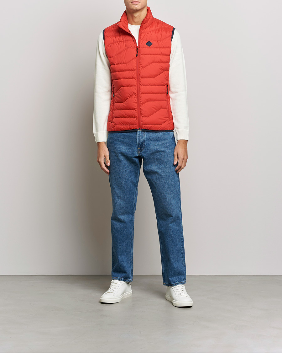 Homme | Manteaux Et Vestes | J.Lindeberg | Cliff Light Down Vest Barbados Cherry