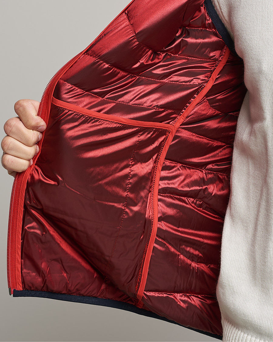 Homme | Manteaux Et Vestes | J.Lindeberg | Cliff Light Down Vest Barbados Cherry