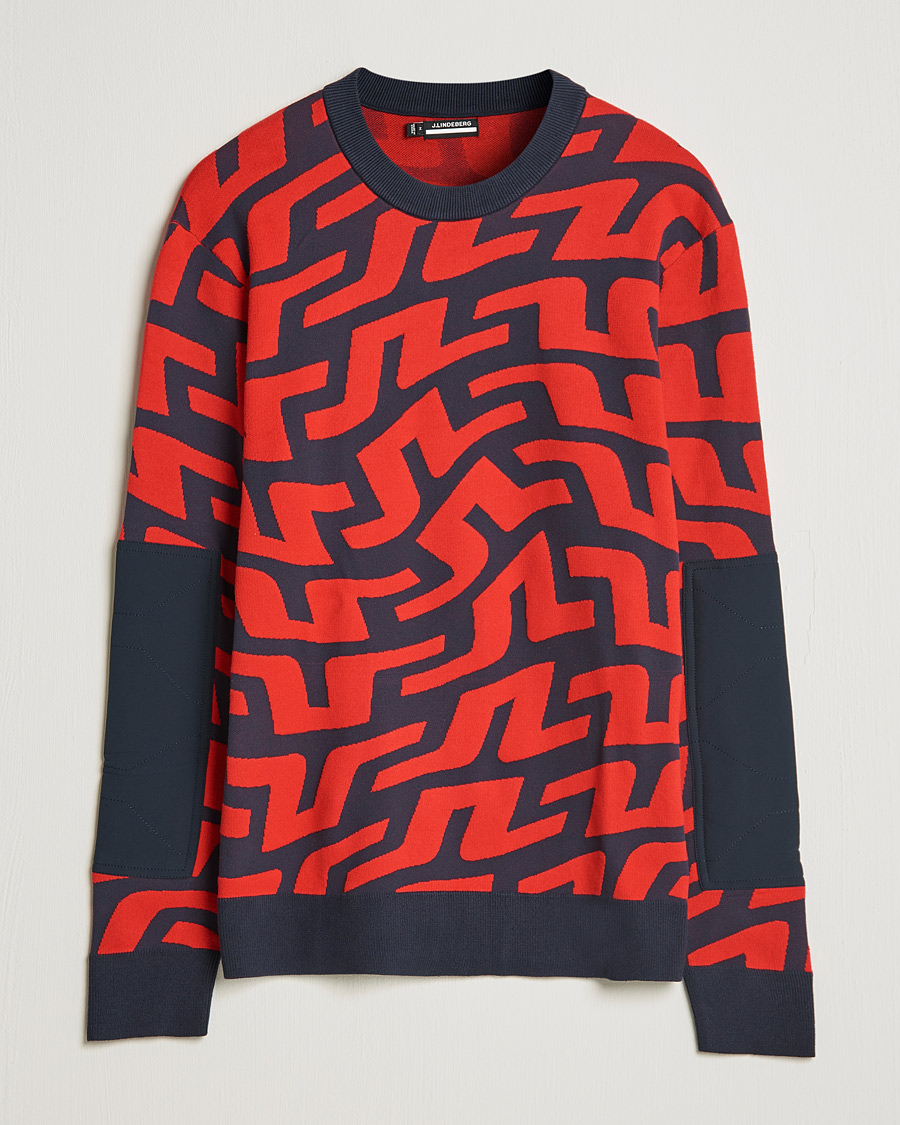 Homme | Pulls Et Tricots | J.Lindeberg | Swirl Knitted Sweater Bridge Swirl