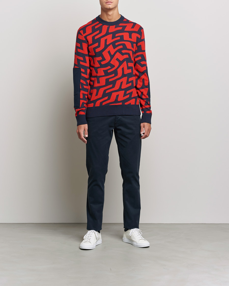 Homme | Pulls Et Tricots | J.Lindeberg | Swirl Knitted Sweater Bridge Swirl