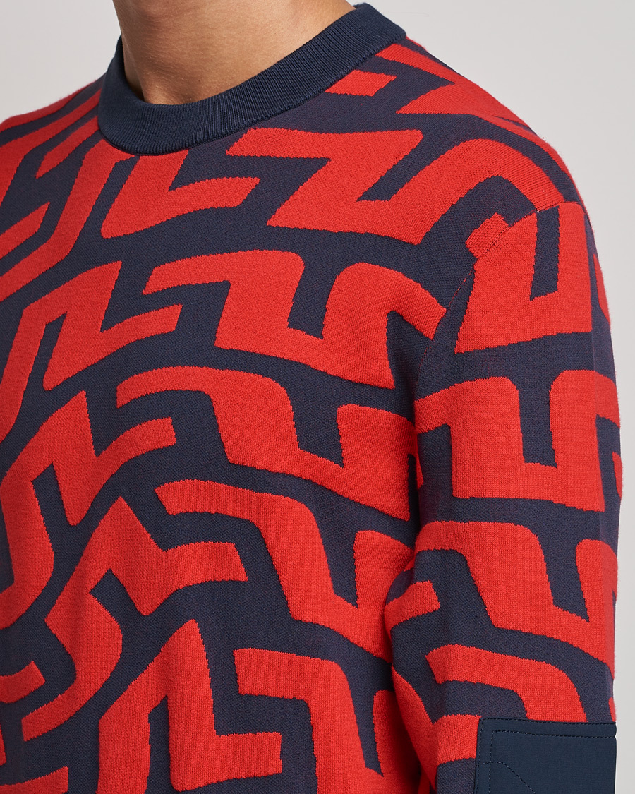 Homme | Pulls Et Tricots | J.Lindeberg | Swirl Knitted Sweater Bridge Swirl