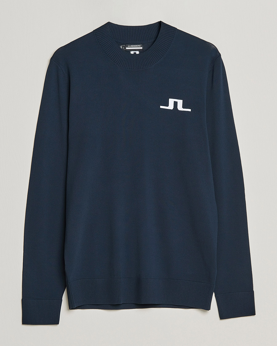 Homme | Pulls Et Tricots | J.Lindeberg | Gus Knitted Golf Sweater Navy