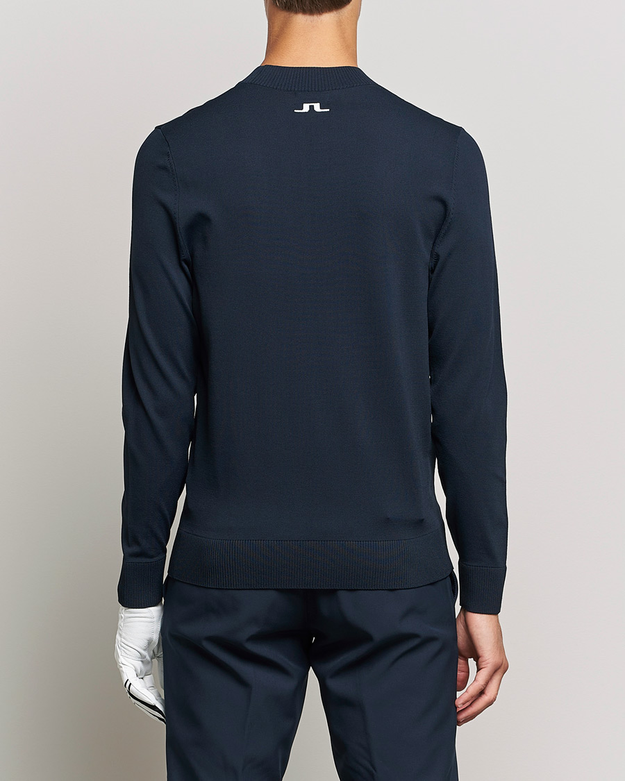 Homme | Pulls Et Tricots | J.Lindeberg | Gus Knitted Golf Sweater Navy