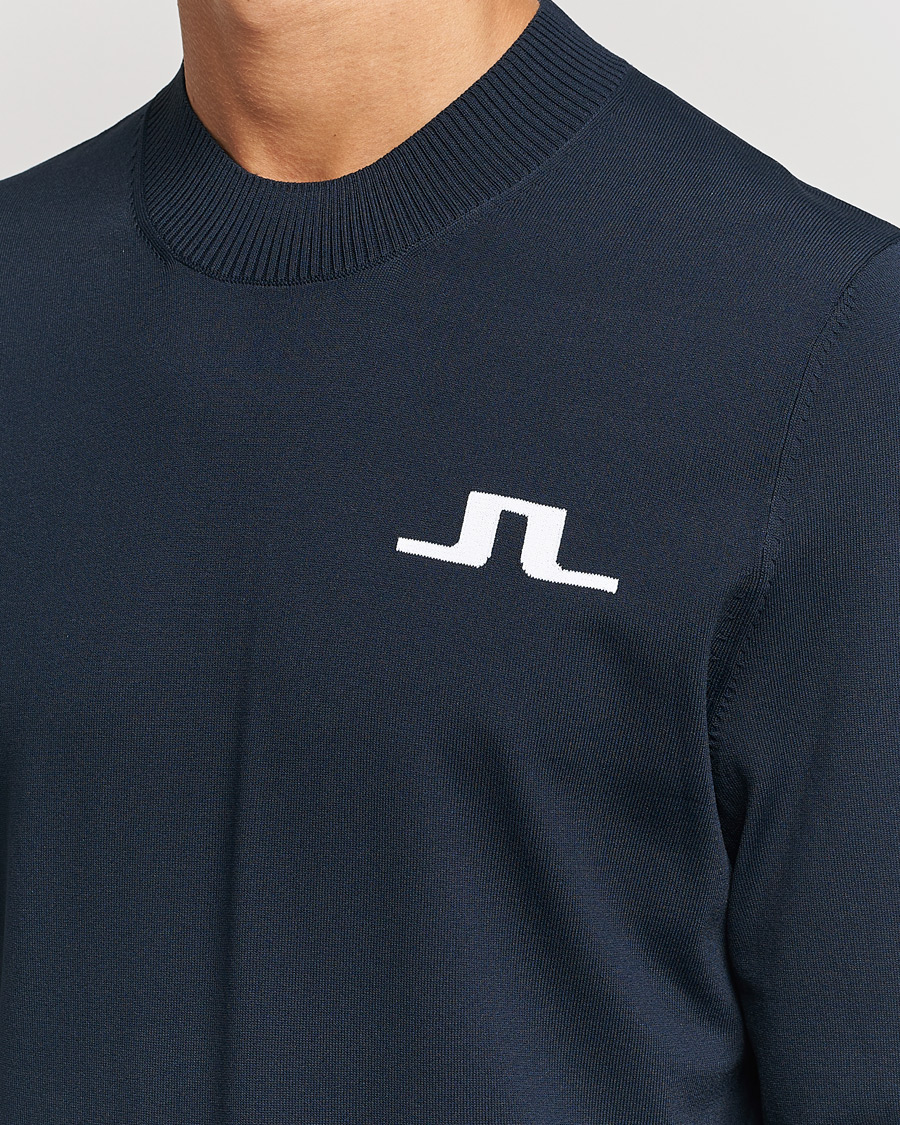 Homme | Pulls Et Tricots | J.Lindeberg | Gus Knitted Golf Sweater Navy