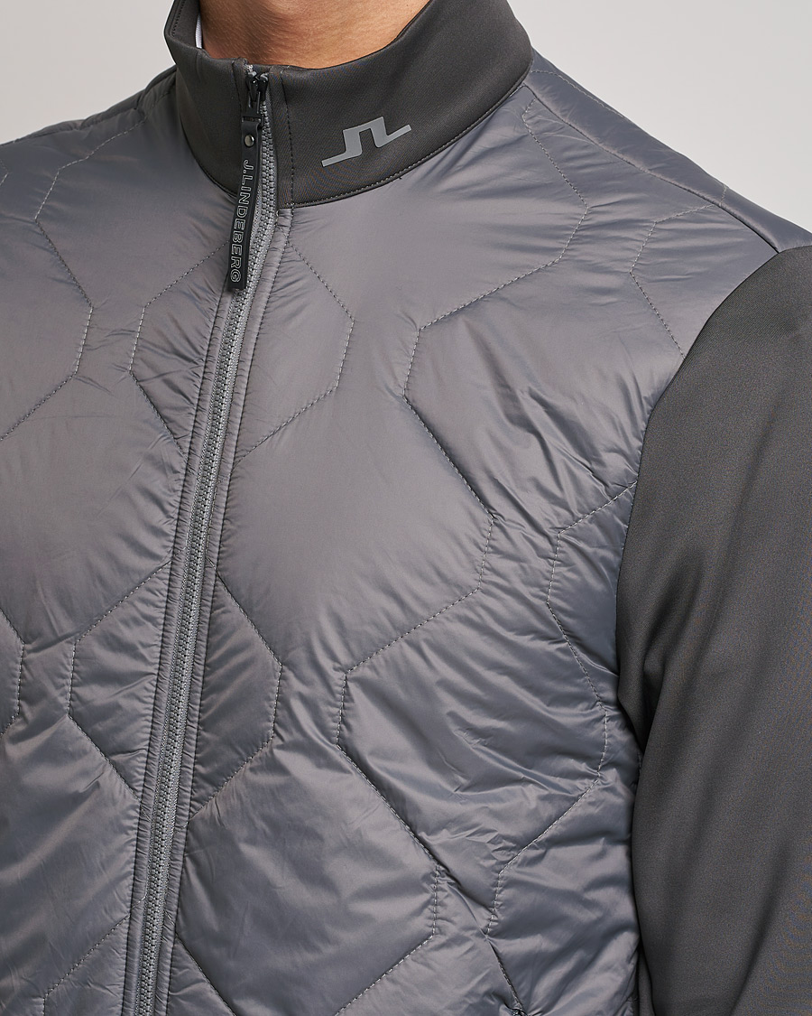 Homme | Manteaux Et Vestes | J.Lindeberg | Quilted Hybrid Jacket Gargoyle