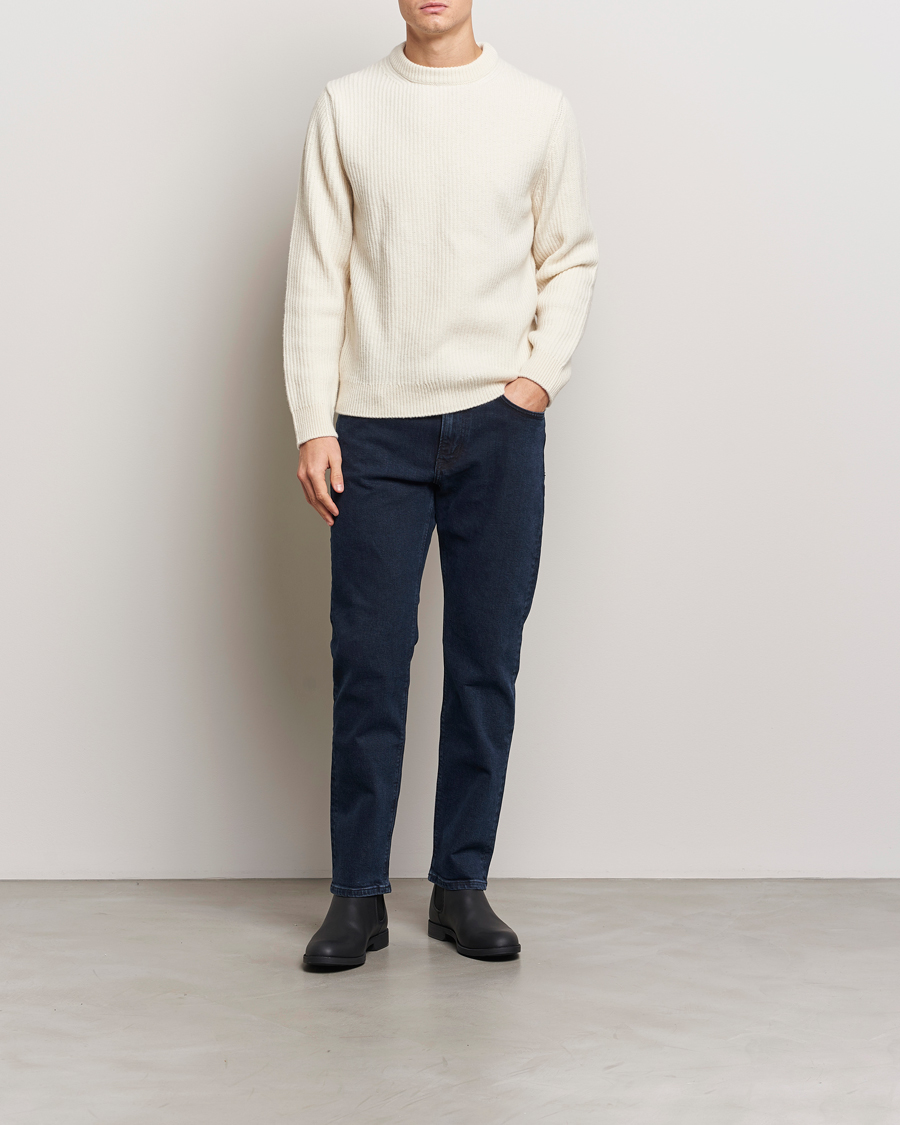 Homme | Pantalons | Jeanerica | TM005 Tapered Jeans Blue Black