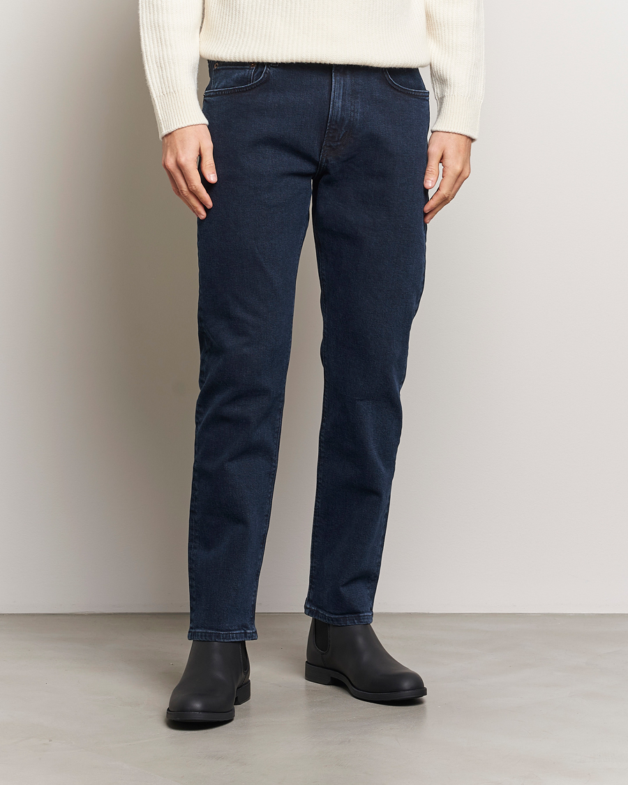 Homme | Pantalons | Jeanerica | TM005 Tapered Jeans Blue Black