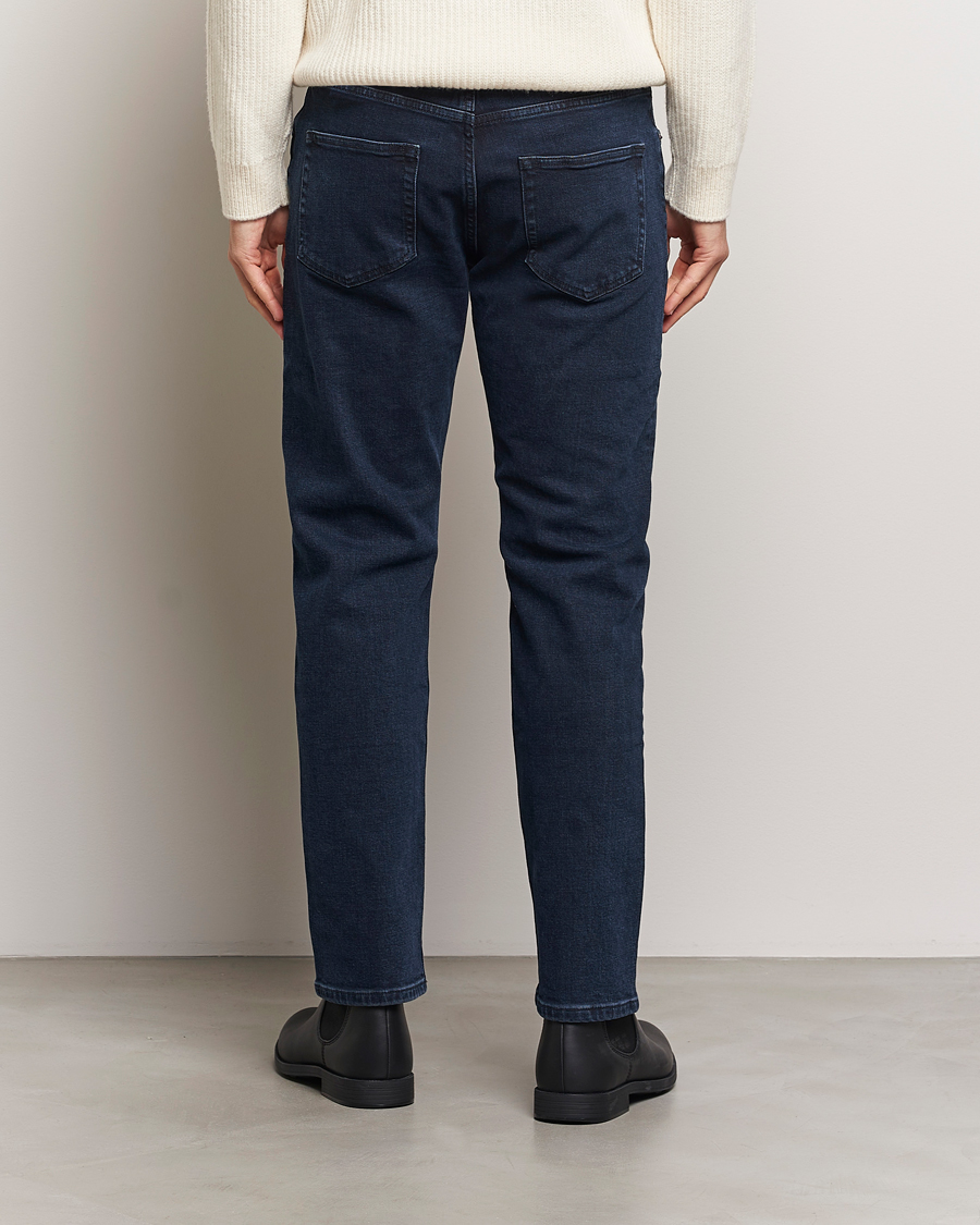 Homme | Pantalons | Jeanerica | TM005 Tapered Jeans Blue Black