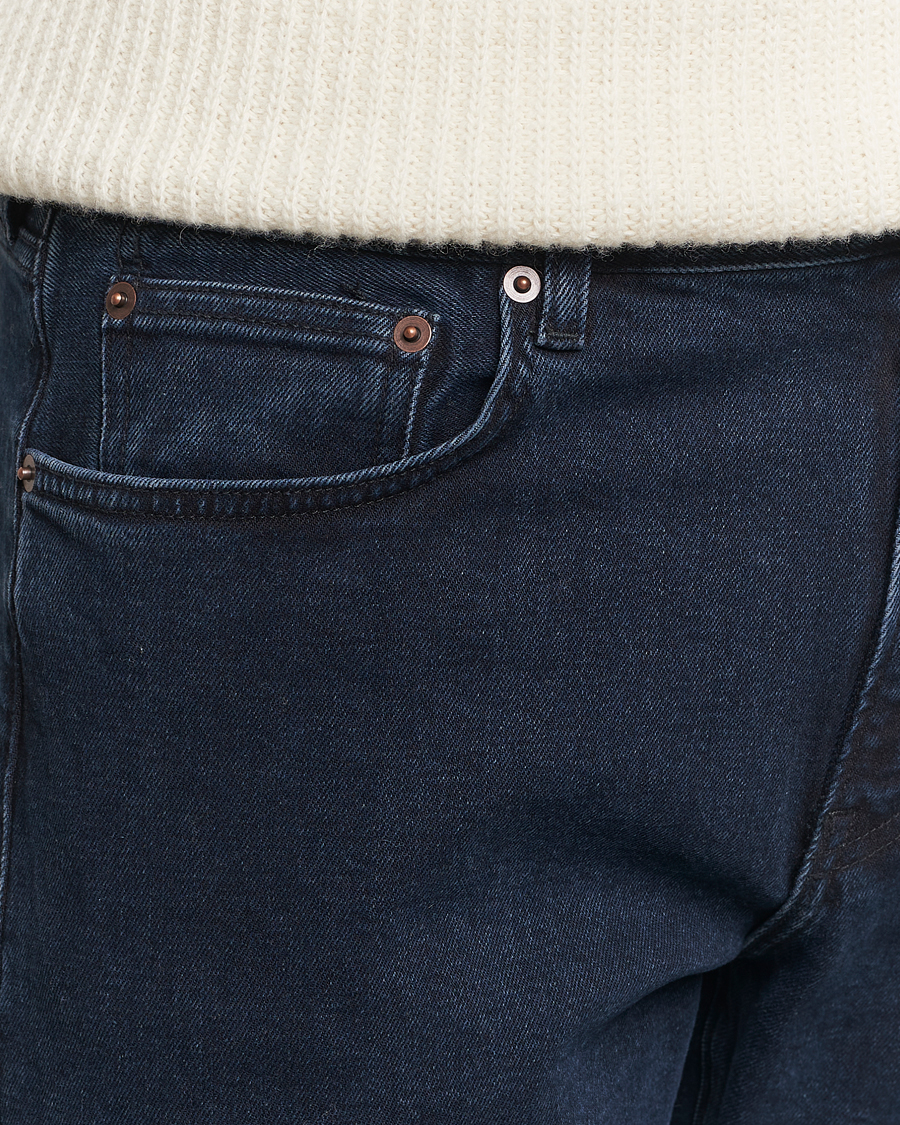 Homme | Pantalons | Jeanerica | TM005 Tapered Jeans Blue Black