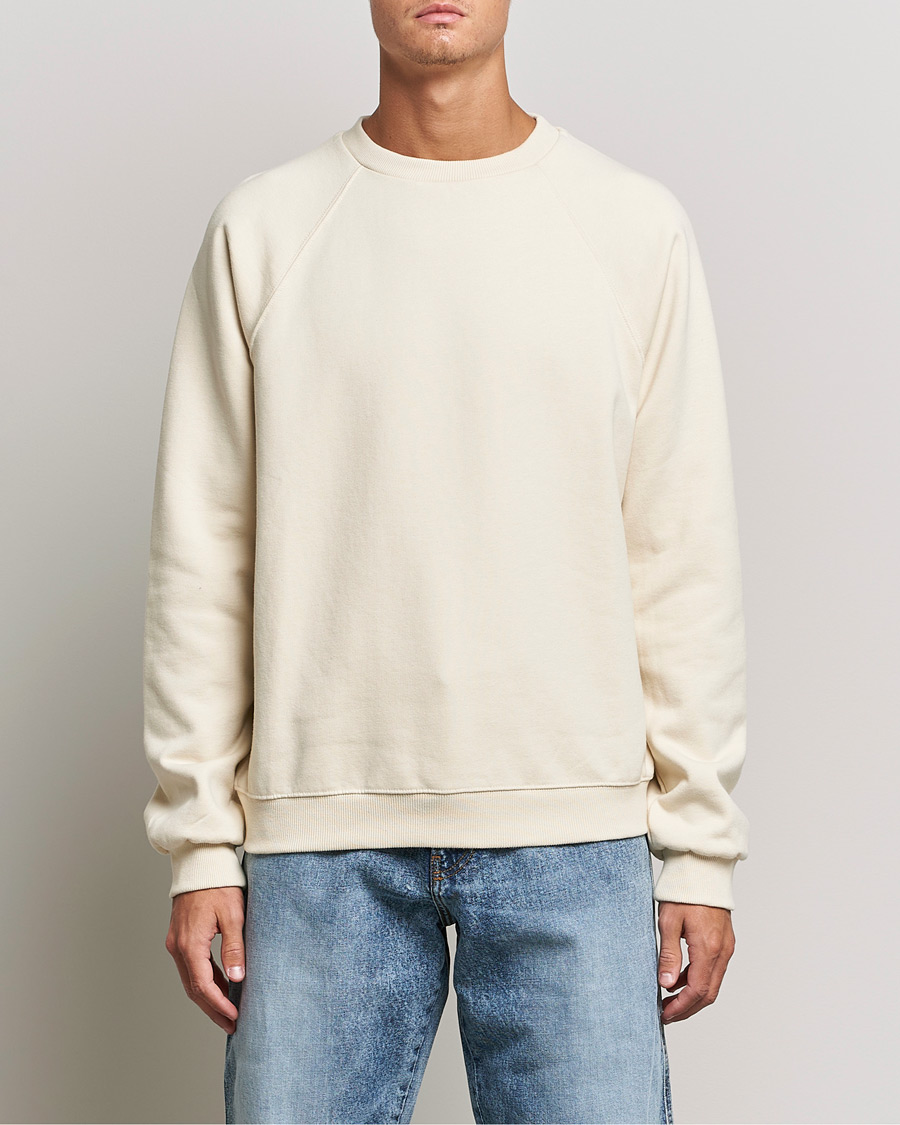 Homme | Pulls Et Tricots | Jeanerica | Arc Raglan Sweater Shortbread Beige