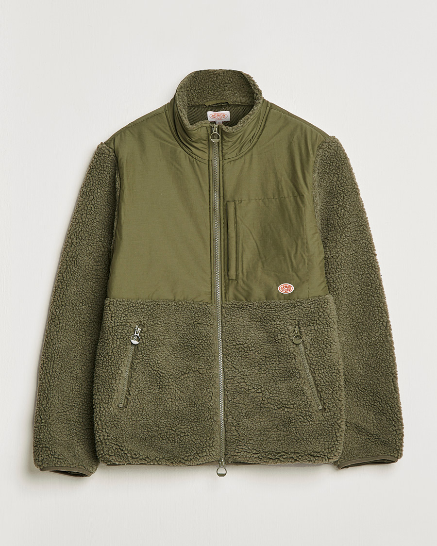 Homme | Pulls Et Tricots | Armor-lux | Sherpa Fleece Jacket Miltary