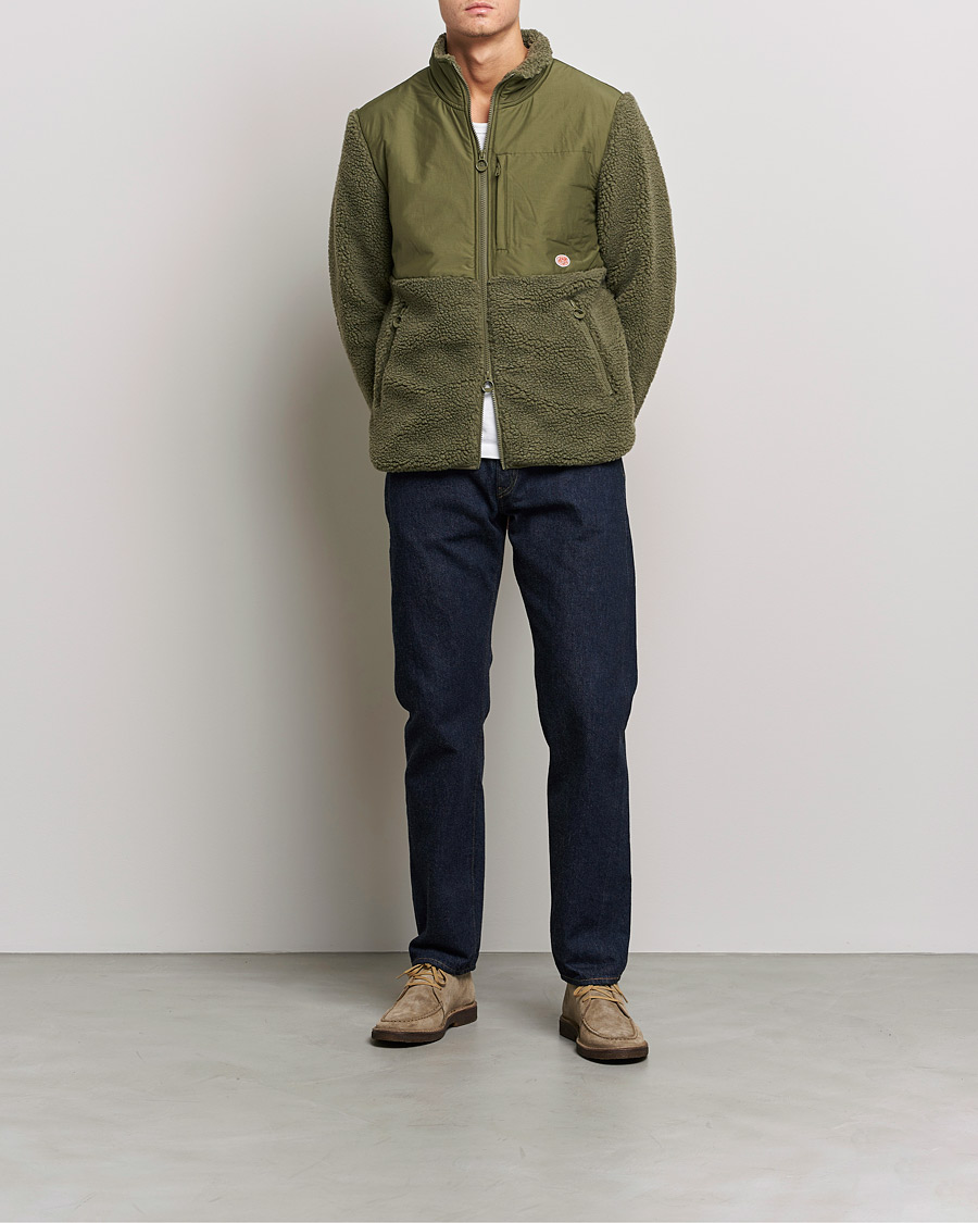 Homme | Pulls Et Tricots | Armor-lux | Sherpa Fleece Jacket Miltary
