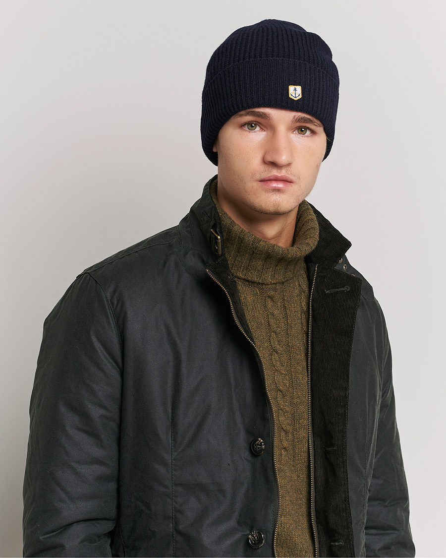 Homme | Armor-lux Bonnet Héritage Beanie Navy | Armor-lux | Bonnet Héritage Beanie Navy
