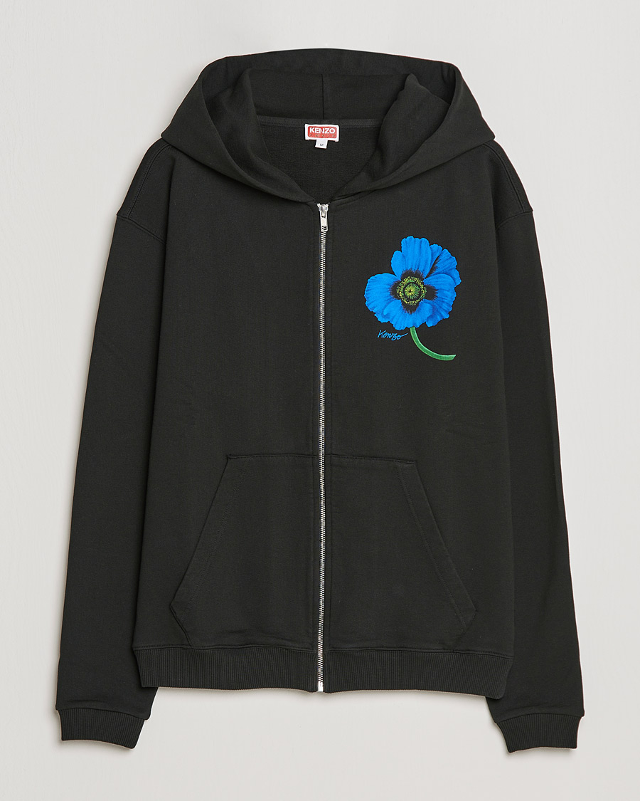 Homme | Pulls Et Tricots | KENZO | Graphic Classic Zip Hoodie Black