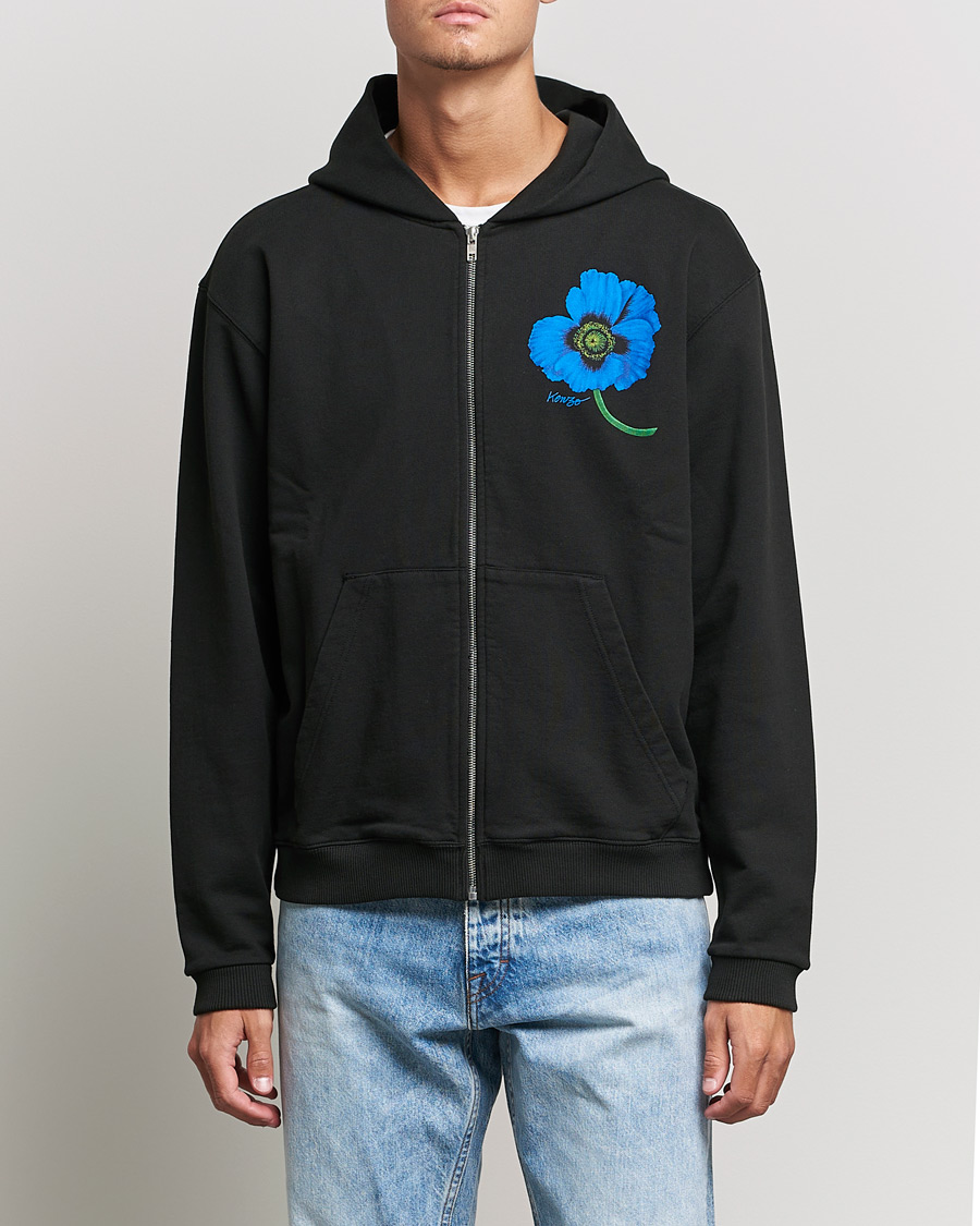 Homme | Pulls Et Tricots | KENZO | Graphic Classic Zip Hoodie Black