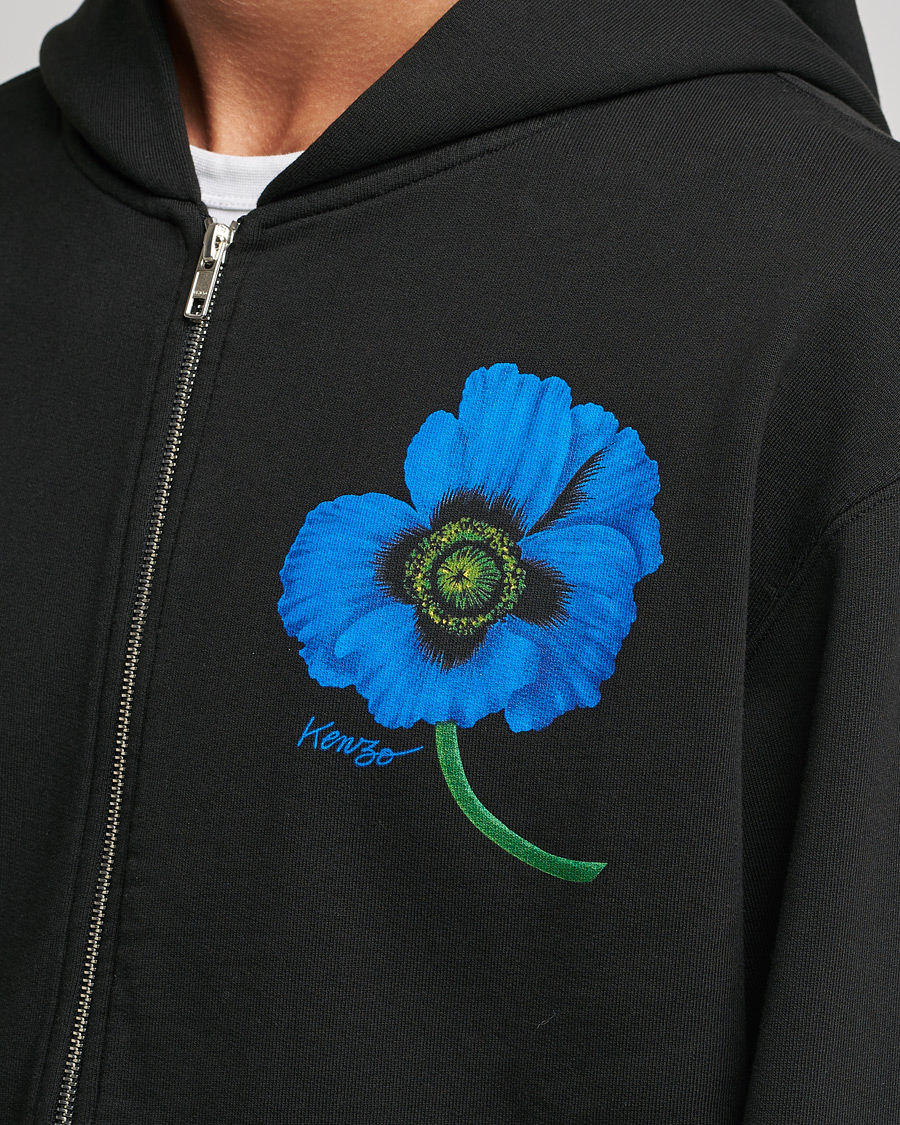 Homme | Pulls Et Tricots | KENZO | Graphic Classic Zip Hoodie Black