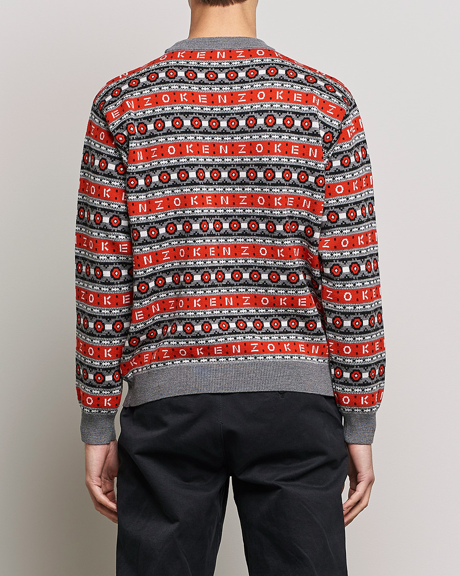 Homme | Pulls Et Tricots | KENZO | Jacquard Jumper Medium Red