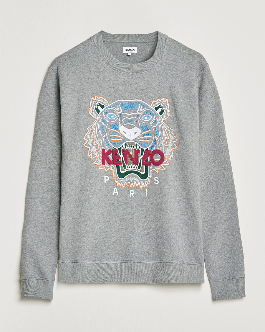 Homme | Pulls Et Tricots | KENZO | Icon Tiger Sweatshirt Grey
