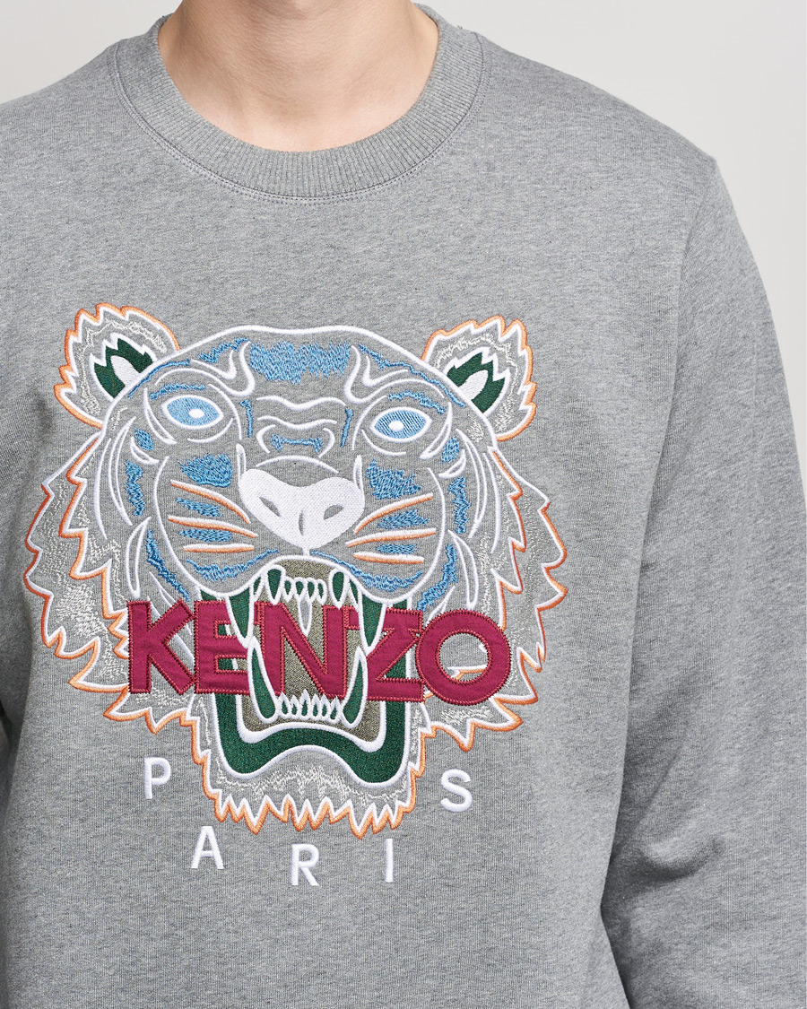 Homme | Pulls Et Tricots | KENZO | Icon Tiger Sweatshirt Grey