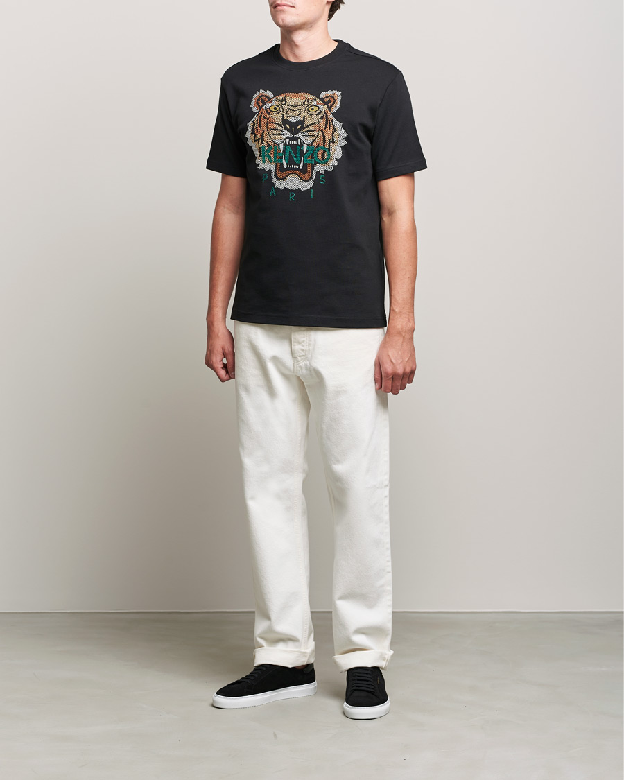 Homme | T-shirts | KENZO | Original Tiger Crew Neck Tee Black