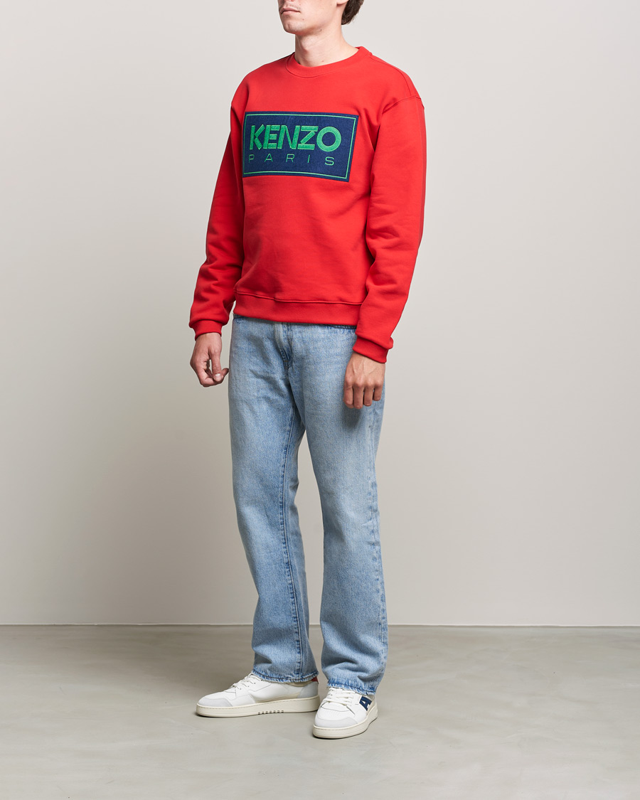 Homme | Pulls Et Tricots | KENZO | Paris Classic Crew Neck Sweatshirt Medium Red