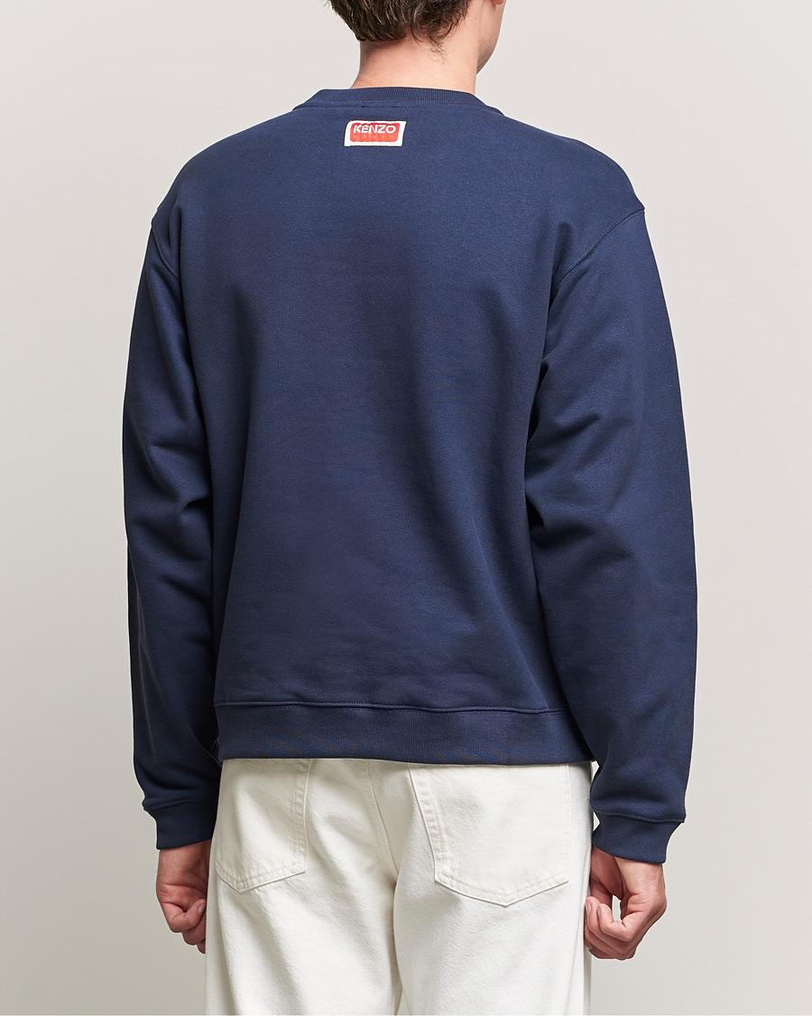 Homme | Pulls Et Tricots | KENZO | Logo Classic Sweatshirt Midnight Blue
