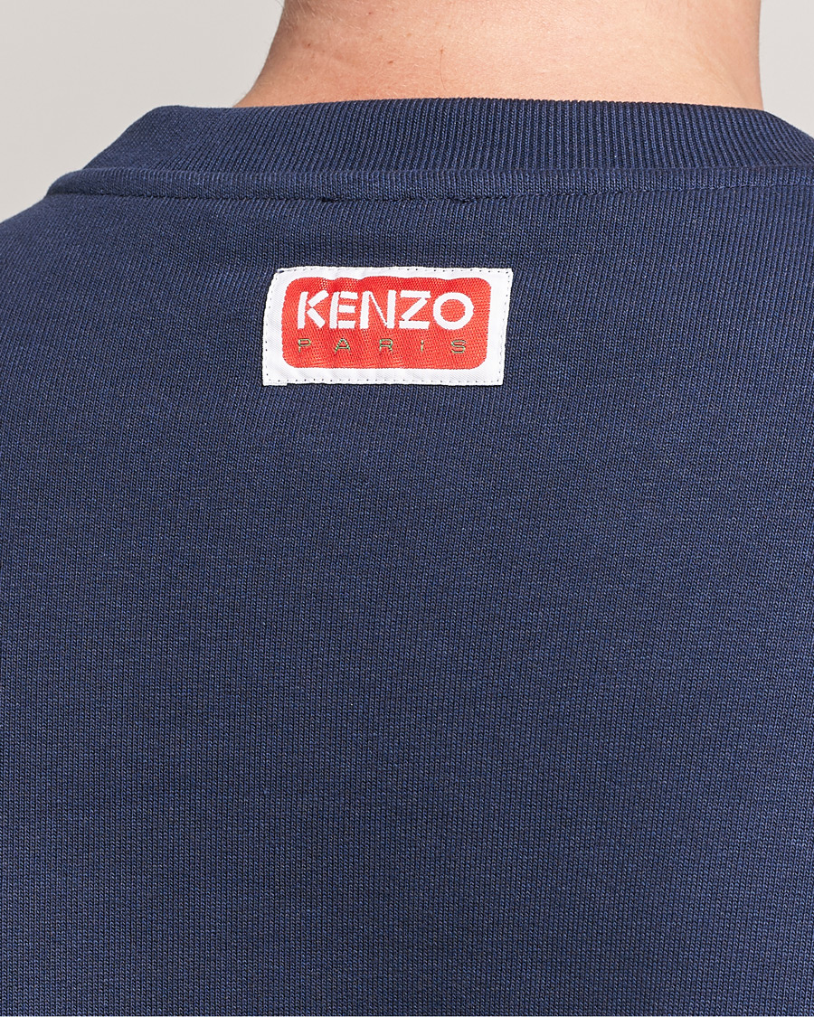 Homme | Pulls Et Tricots | KENZO | Logo Classic Sweatshirt Midnight Blue