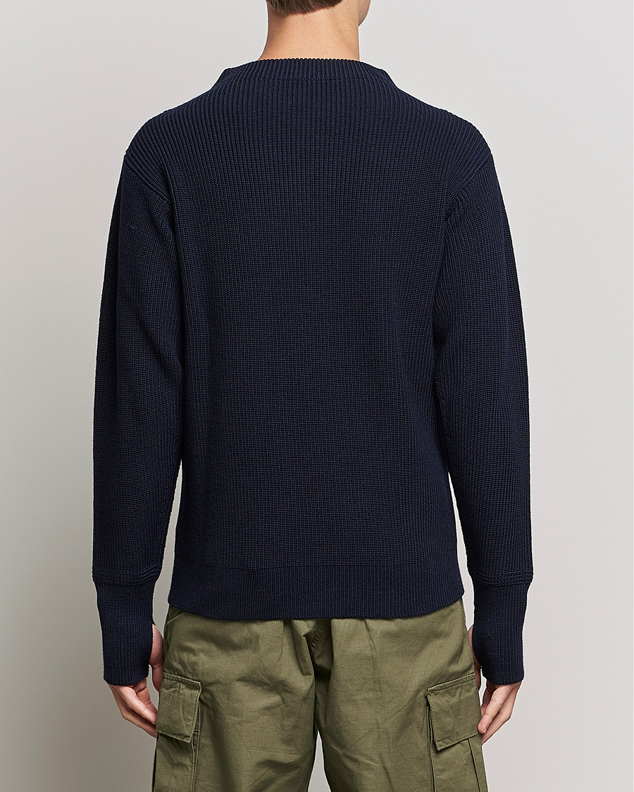 Homme | Pulls Et Tricots | Andersen-Andersen | Sailor Wool Crewneck Navy Blue