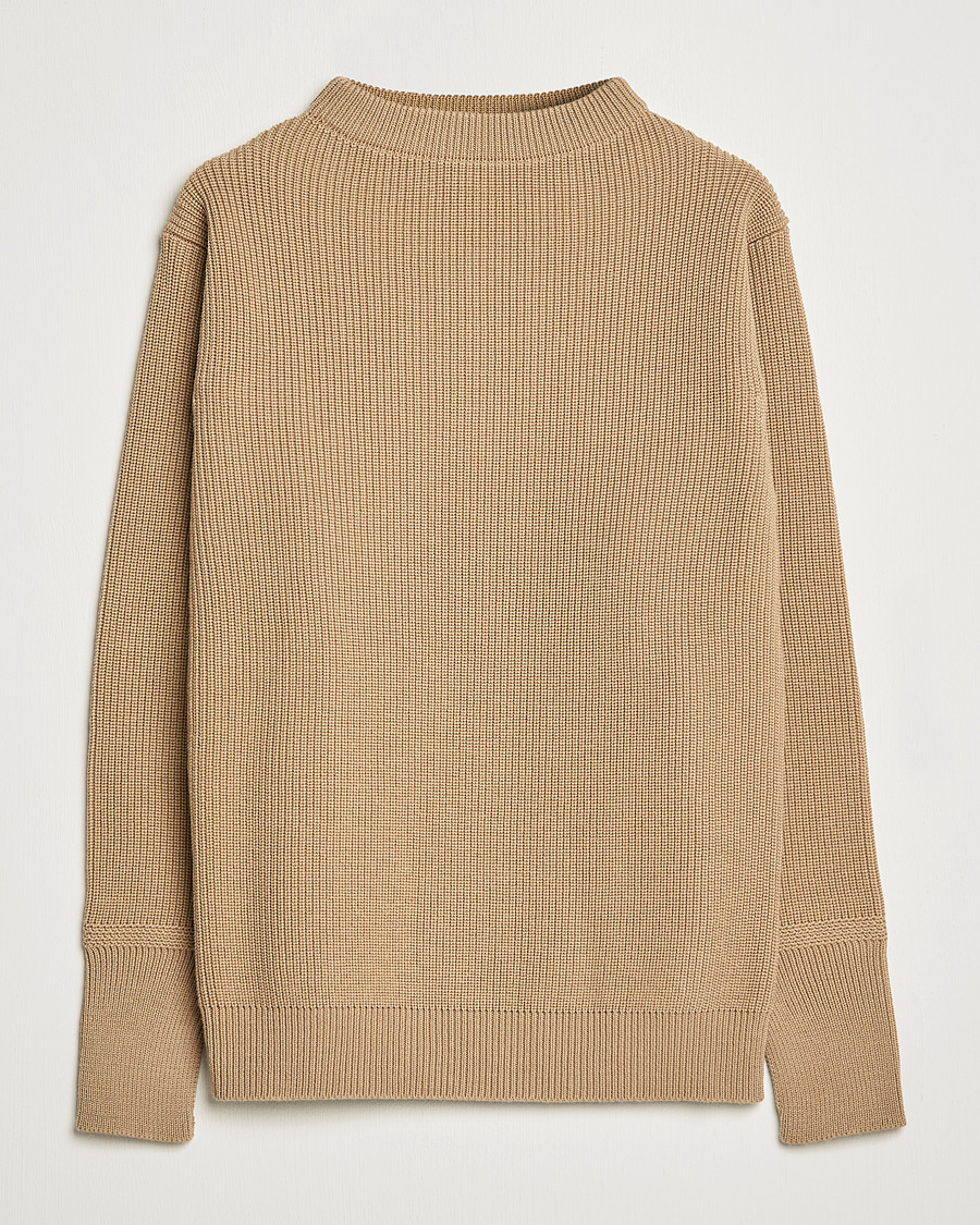 Homme | Pulls Et Tricots | Andersen-Andersen | Sailor Wool Crewneck Camel