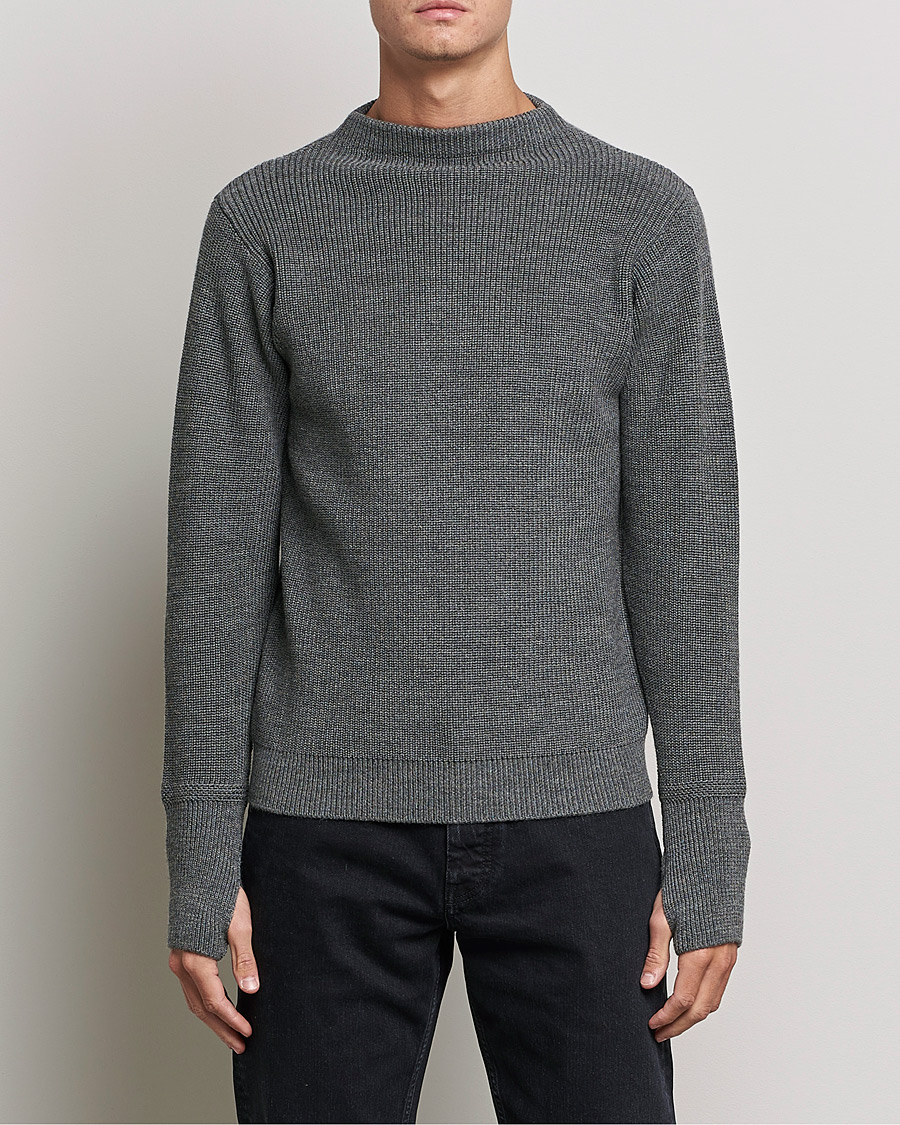 Homme | Pulls Et Tricots | Andersen-Andersen | Sailor Wool Crewneck Grey