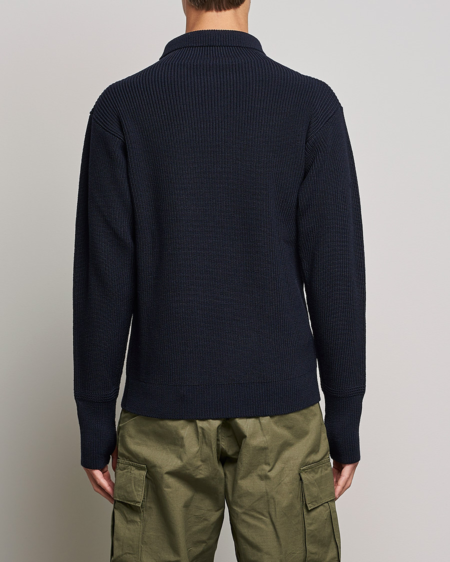 Homme | Pulls Et Tricots | Andersen-Andersen | Sailor Wool Turtleneck Navy Blue