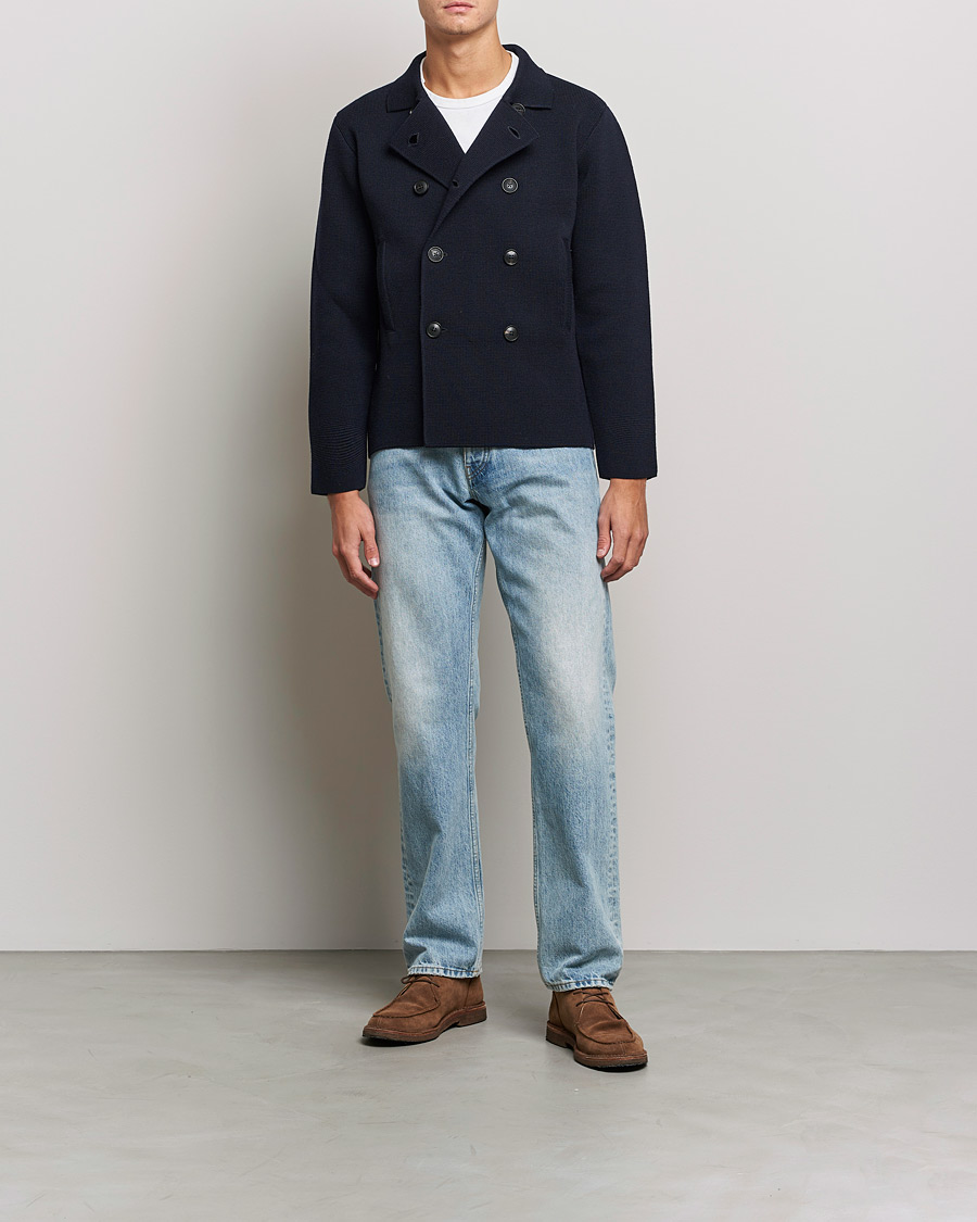Homme | Manteaux Et Vestes | Andersen-Andersen | Peacoat Navy Blue